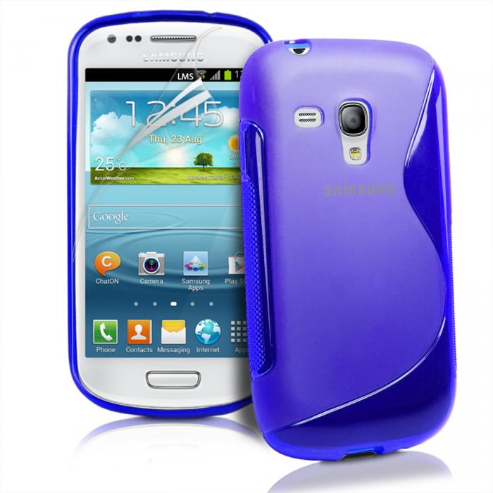 A-One Brand - FlexiCase Skal till Samsung Galaxy S3 Mini i8190 - (Bl)