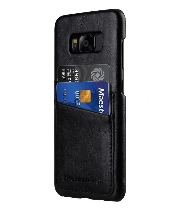 UTGATT5 - CoveredGear Card Case till Samsung Galaxy S8 - Svart