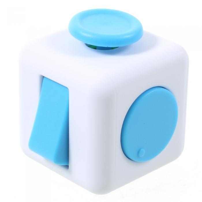 UTGATT5 - Fidget Cube Antistresskub - Bl