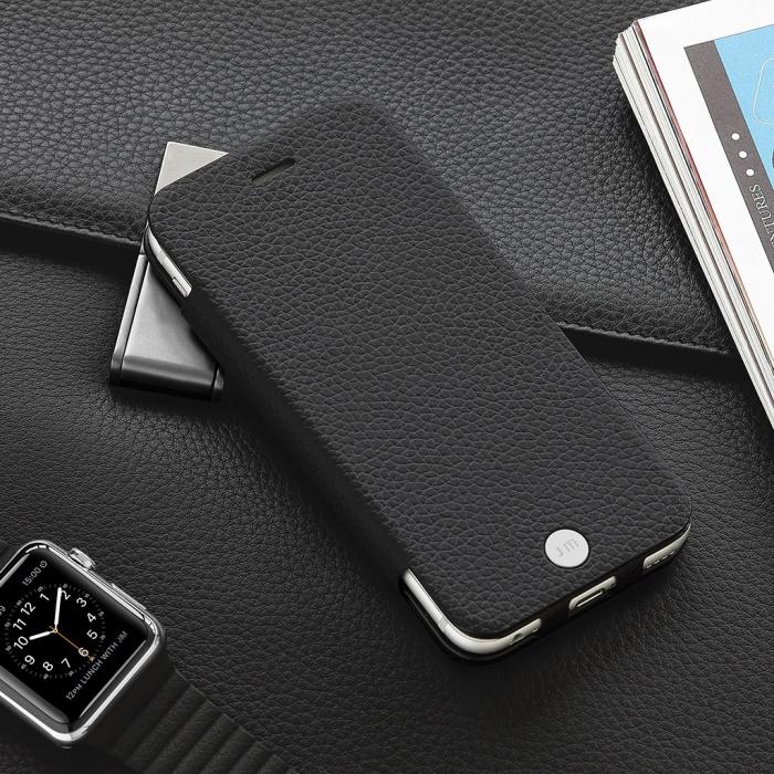 UTGATT1 - Just Mobile Quattro Lderfodral till Apple iPhone 6(S) Plus - Svart