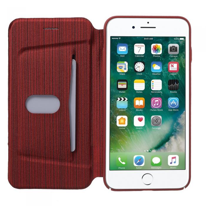 UTGATT5 - G-Case Plnboksfodral till iPhone 7 Plus - Rd