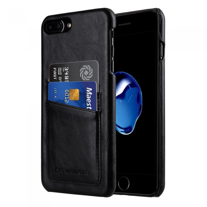 UTGATT5 - CoveredGear Card Case till iPhone 8 Plus / 7 Plus - Svart