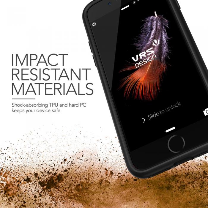UTGATT5 - Verus Damda Glide Card Slot Skal till iPhone 7 Plus - Bl
