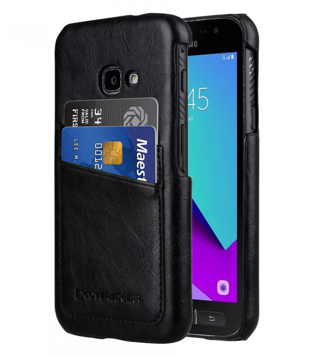 UTGATT5 - CoveredGear Card Case till Samsung Galaxy Xcover 4 - Svart