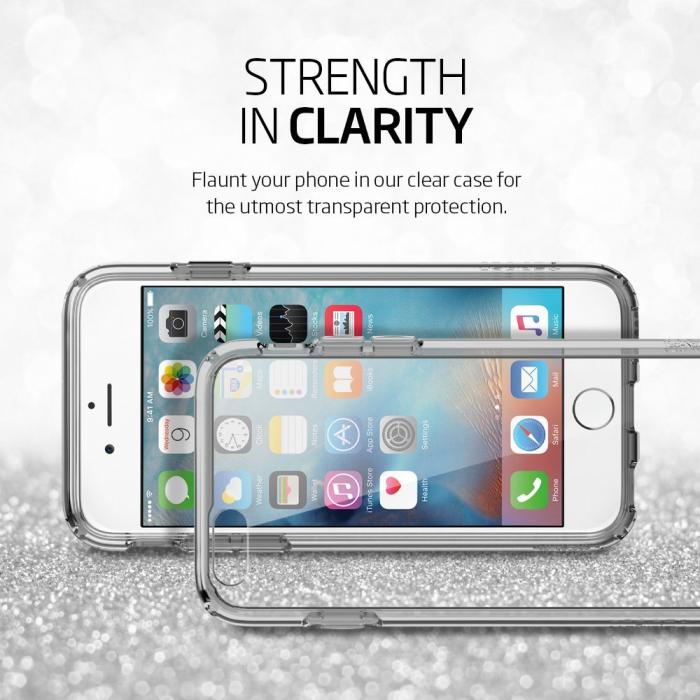UTGATT5 - Spigen Ultra Hybrid Skal till Apple iPhone 6/6S - Space Crystal