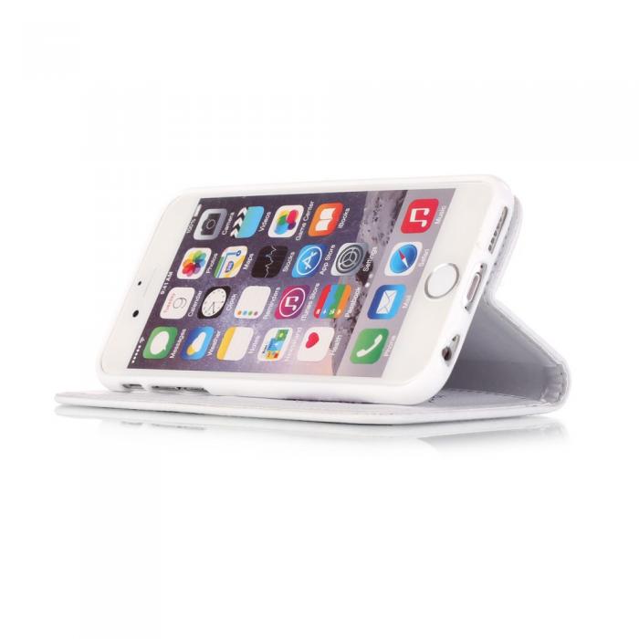 UTGATT5 - Plnboksfodral iPhone 6(S) Plus - Lila Drmfngare