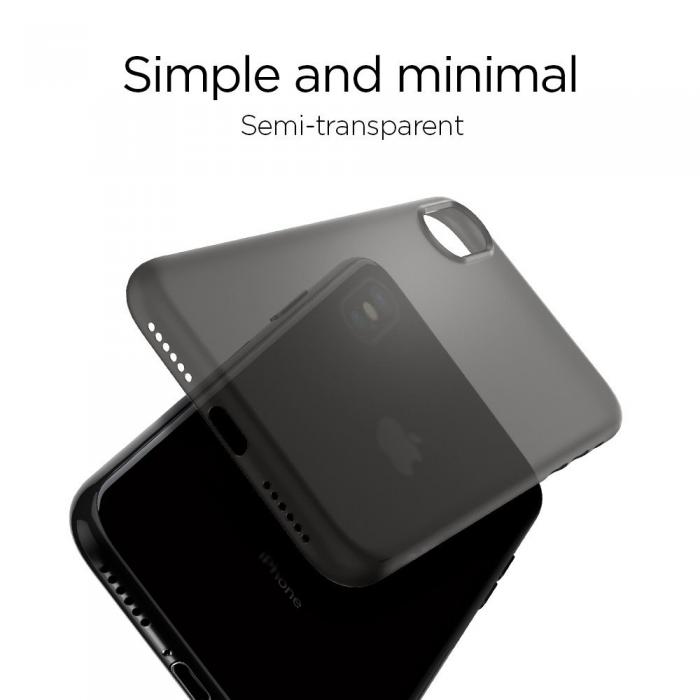 UTGATT5 - SPIGEN Air Skin 0.4mm Thick Skal till iPhone X -
