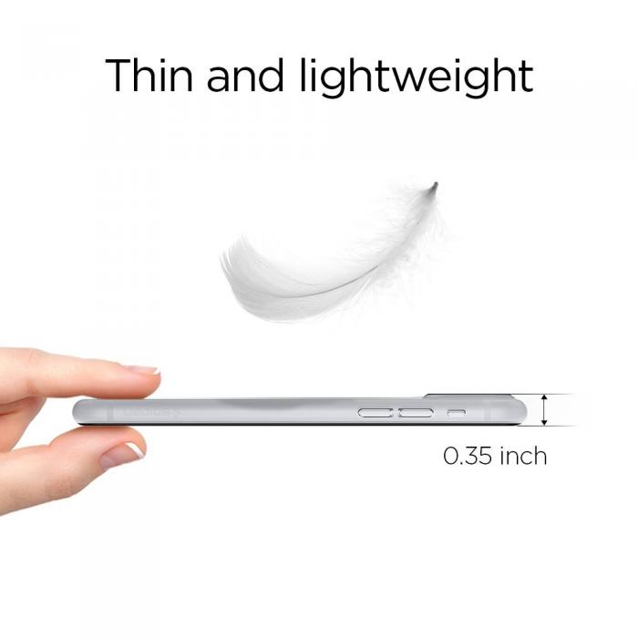 UTGATT4 - SPIGEN Air Skin 0.4mm Thick Skal till iPhone X -