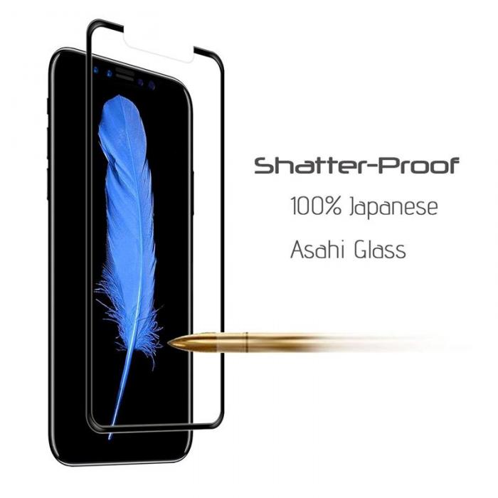 UTGATT4 - CoveredGear hrdat glas skrmskydd till iPhone X/Xs/11 Pro - Transparent