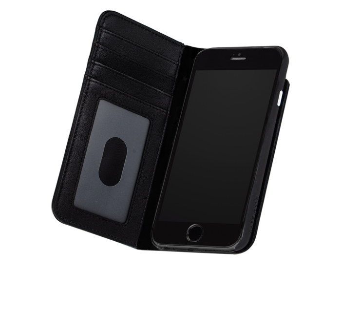 UTGATT5 - Case-Mate Wallet Plnboksfodral till iPhone 8/7/6/6S - Svart