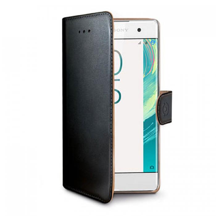 UTGATT5 - Celly Plnboksfodral till Sony Xperia XA - Svart/Beige