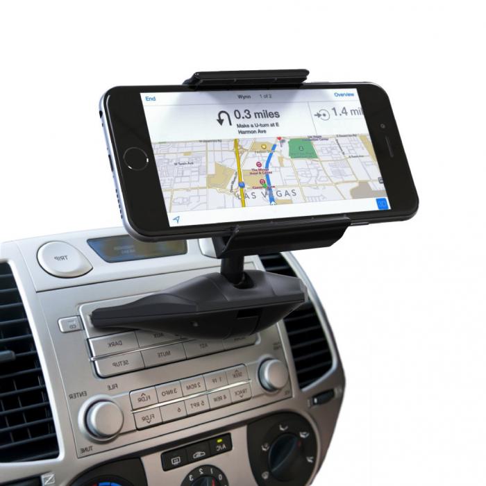 UTGATT5 - Satechi Universal mobilhllare - monteras i ppningen till bilens CD-spelare!