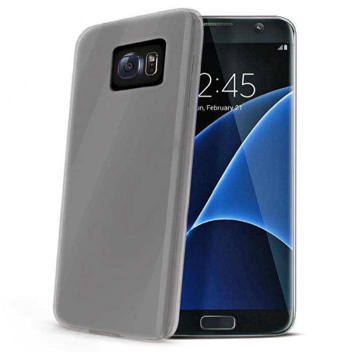 UTGATT5 - Celly Gelskin TPU Skal till Samsung Galaxy S7 Edge - Transparent