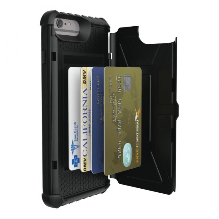 UTGATT5 - UAG Card Case iPhone 7 Plus - Svart