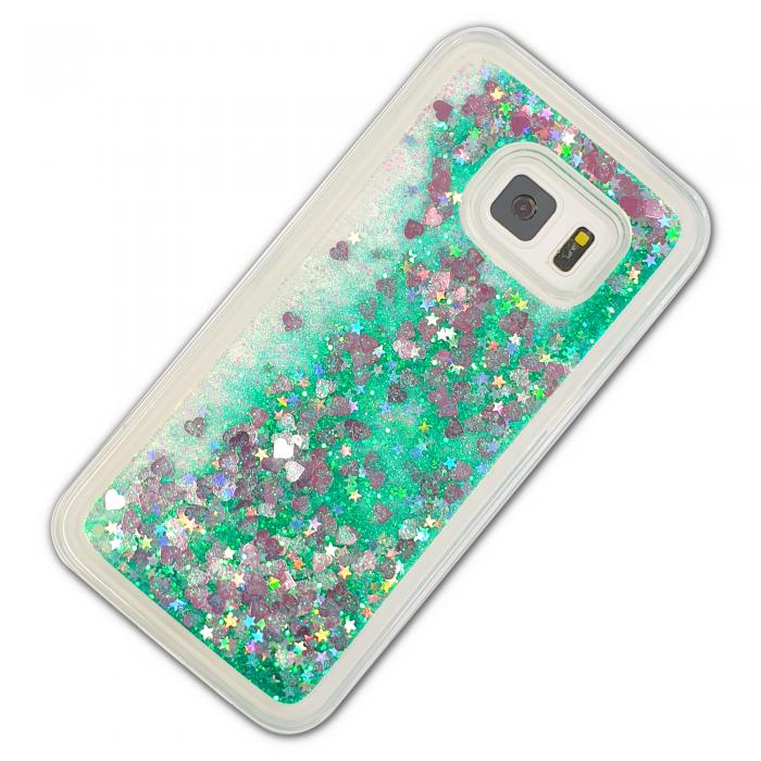 UTGATT5 - Glitter Skal till Samsung Galaxy S7 - Grn