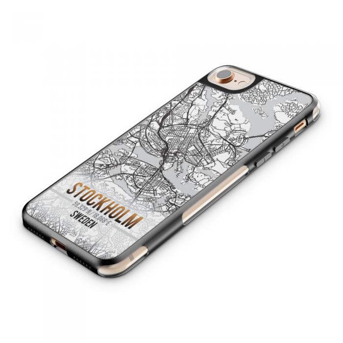 UTGATT5 - Fashion mobilskal till Apple iPhone 7 Plus - Stockholm Karta