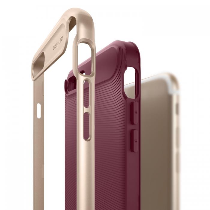 UTGATT5 - Caseology Wavelength Skal till iPhone 7 Plus - Burgundy