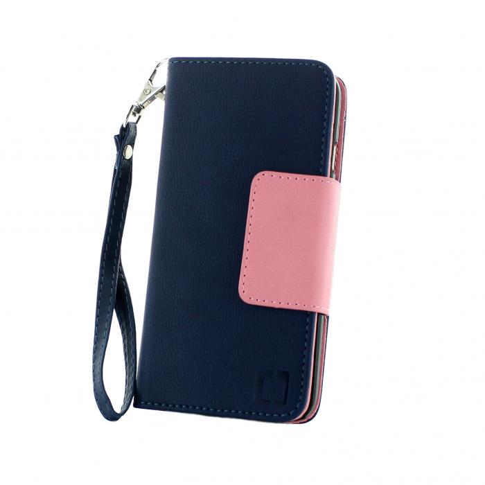 CoveredGear - Covered Gear Devoted Plnboksfodral - iPhone 6/6S - Bl/Rosa
