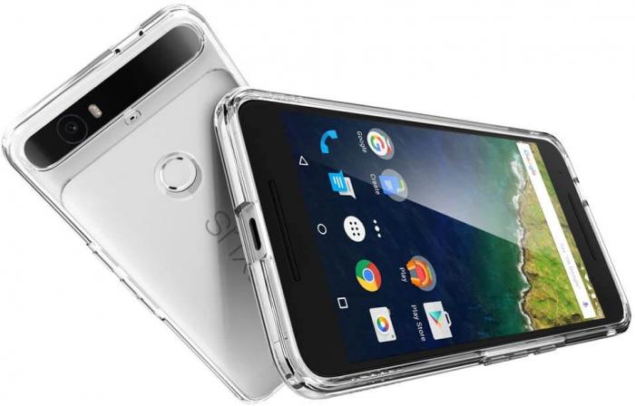 UTGATT5 - SPIGEN Ultra Hybrid Skal till Huawei Nexus 6P - Clear
