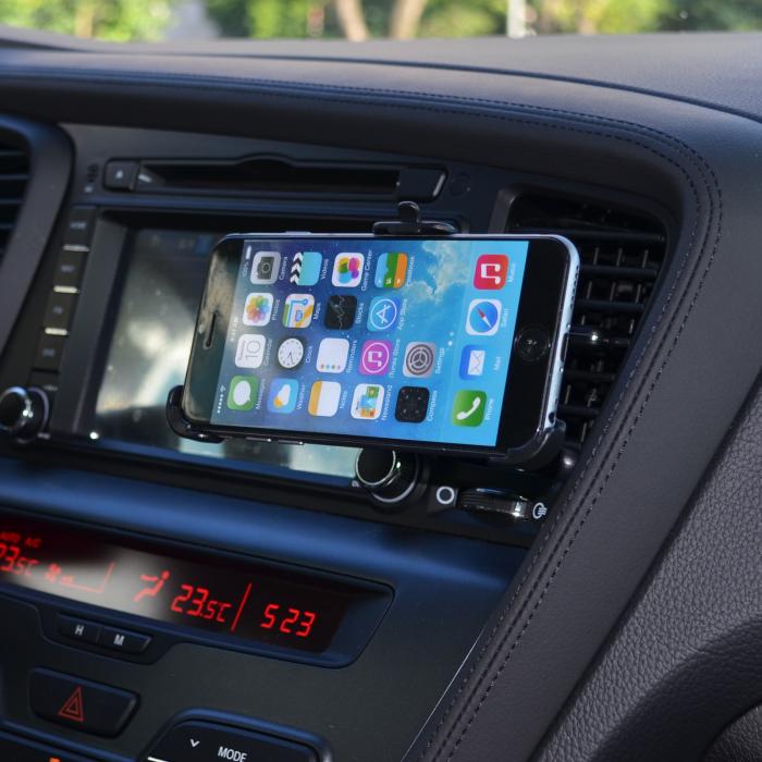 UTGATT5 - Bilhllare till bilens flktgaller fr Apple iPhone 6 Plus - 5,5