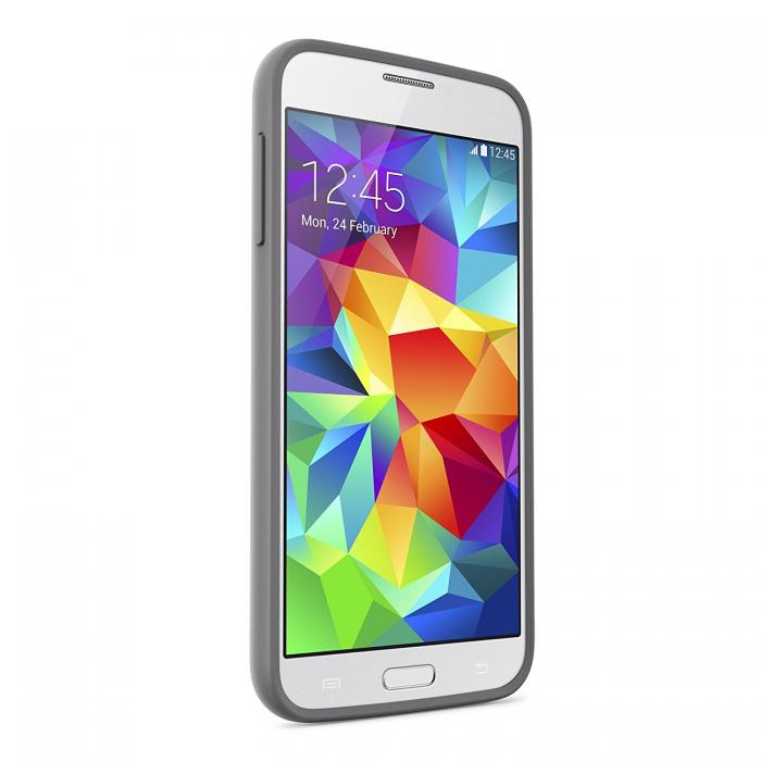 UTGATT5 - Belkin Samsung Galaxy S5 Grip View 2.0 Slate/Gravel