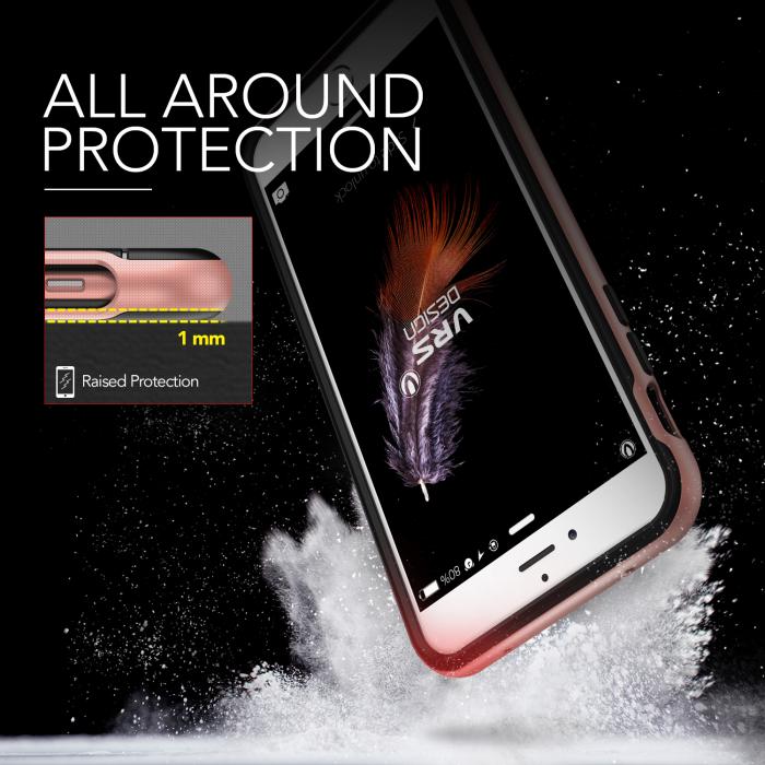 UTGATT5 - Verus High Pro Shield Skal till Apple iPhone 7 Plus - Rose Gold