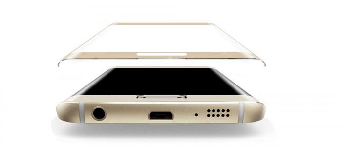 UTGATT5 - CoveredGear Edge to Edge hrdat glas till Samsung Galaxy S7 - Gold