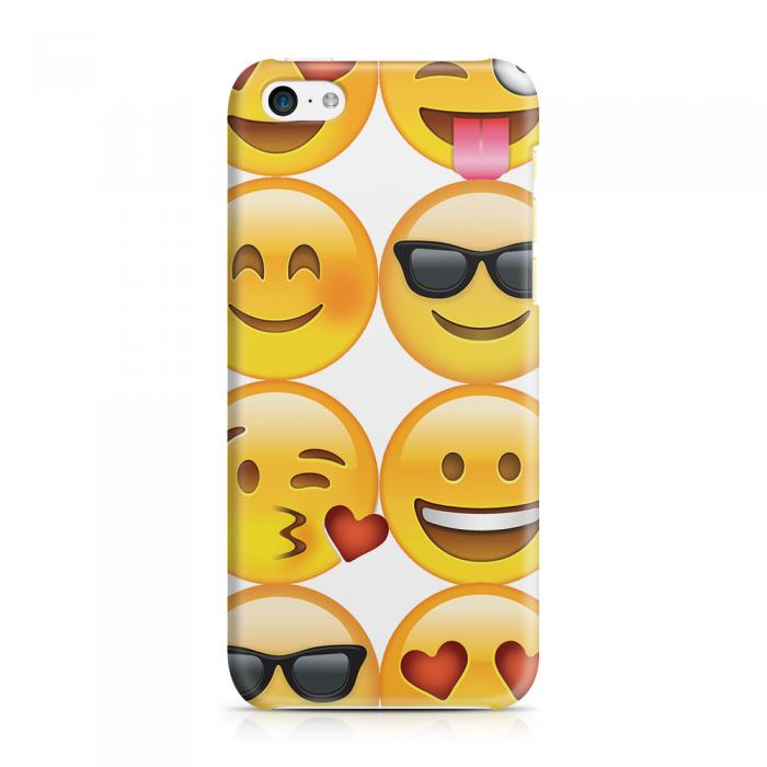 UTGATT5 - Skal till Apple iPhone 5C - Emoji - Smileys