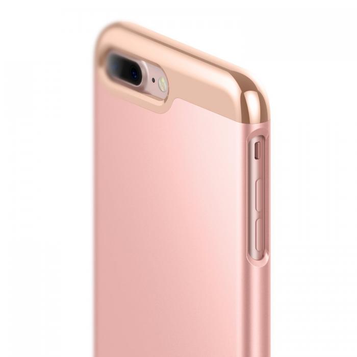 UTGATT5 - Caseology Savoy Skal till Apple iPhone 7 Plus - RoseGold