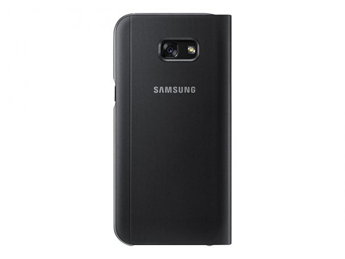 UTGATT5 - Samsung Galaxy A5 (2017) S-View Standing Cover Black