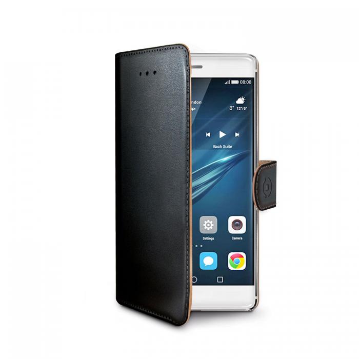 UTGATT5 - Celly Wallet Case Huawei P9 - Svart/beige