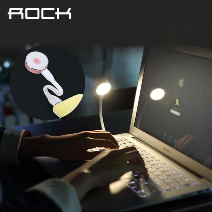 UTGATT5 - ROCK Omi Universal Selfie LED-lampa - Rose Gold