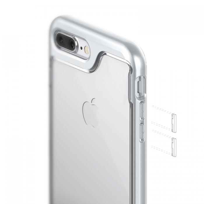 UTGATT5 - Caseology Skyfall Skal till Apple iPhone 7 Plus - Silver