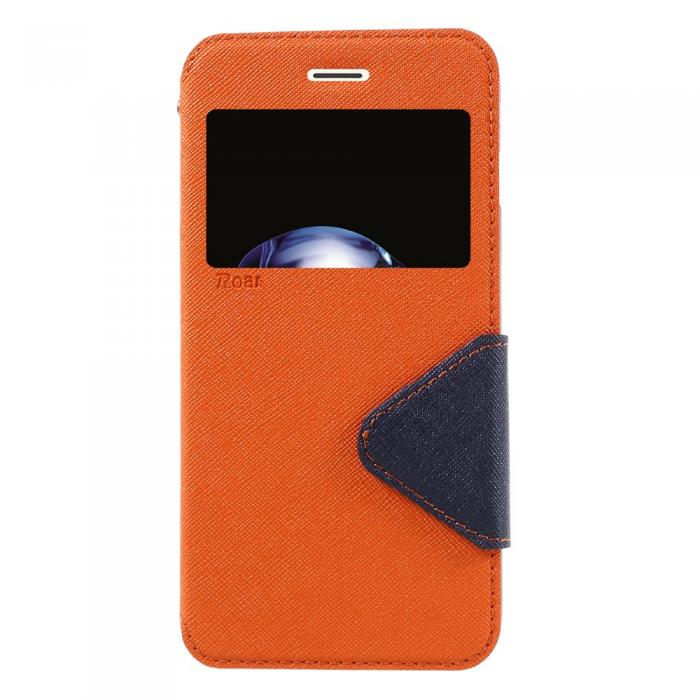 UTGATT5 - Roar Korea plnboksfodral till iPhone 7/8 Plus - Orange
