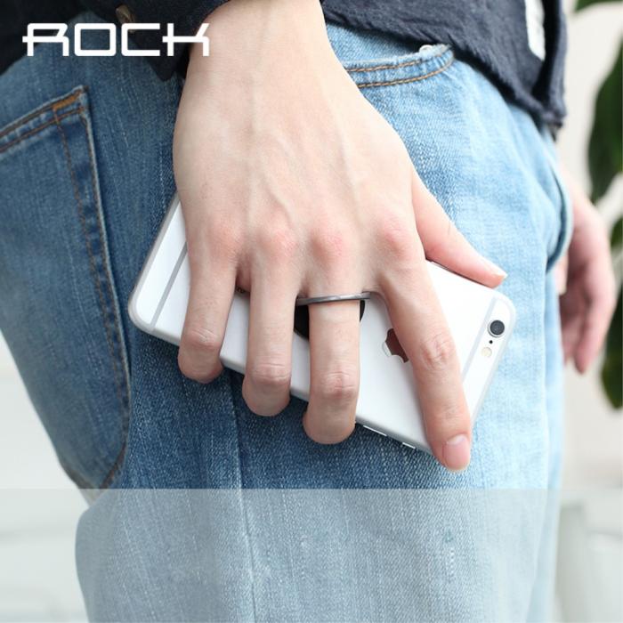 UTGATT1 - Rock Ringhllare Mobilring till Mobiltelefon - Rosa
