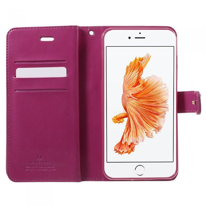 UTGATT5 - Mercury Mansoor Plnboksfodral till Apple iPhone 7 Plus - Rosa