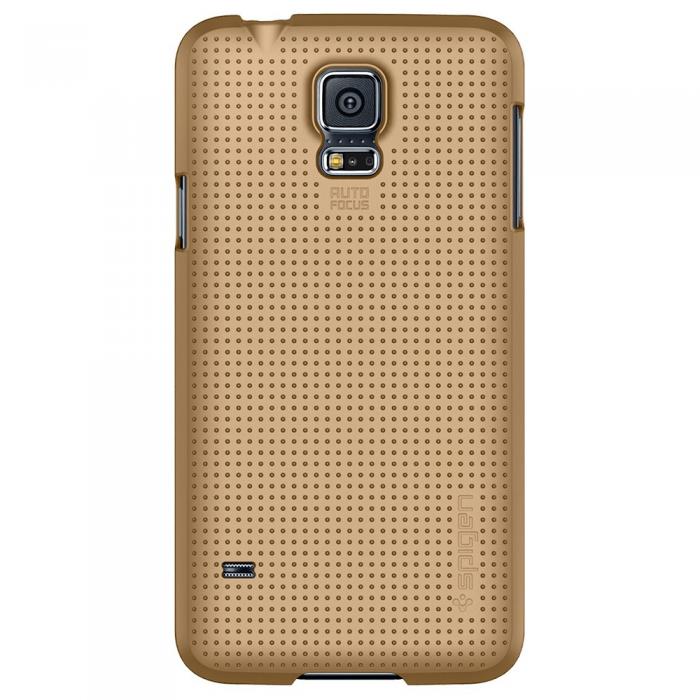 UTGATT5 - SPIGEN Ultra Fit Skal till Samsung Galaxy S5 (Copper Gold) + Skrmskydd