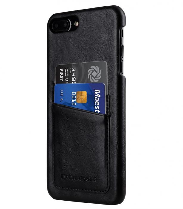UTGATT5 - CoveredGear Card Case till iPhone 8 Plus / 7 Plus - Svart