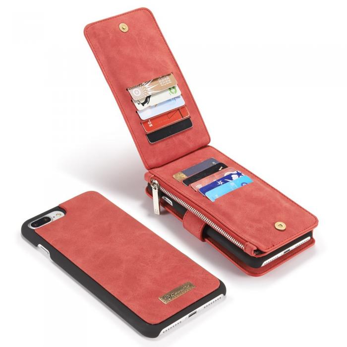 UTGATT5 - Caseme Plnboksfodral till iPhone 7/8 Plus - Rd