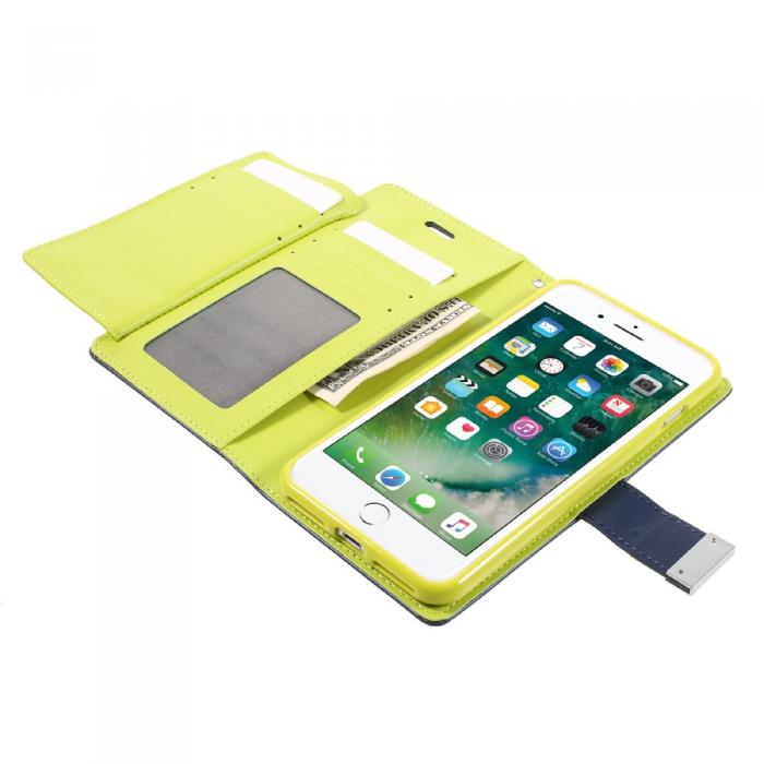 UTGATT5 - Mercury Rich Diary Plnboksfodral till iPhone 7/8 Plus - Mrkbl