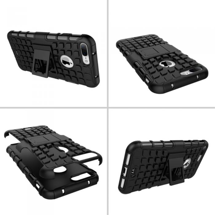 UTGATT5 - Rugged Armour Mobilskal till iPhone 7 Plus - Rosa