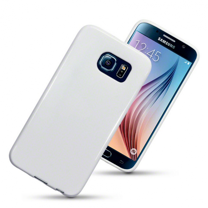 UTGATT5 - Flexicase skal till Samsung Galaxy S6 - Vit