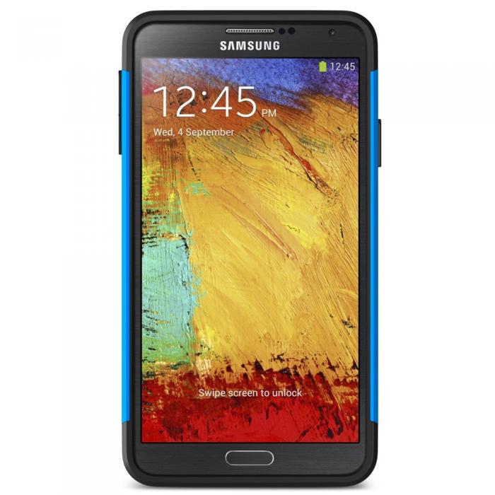 UTGATT5 - SPIGEN Slim Armor Skal till Samsung Galaxy Note 3 (Dodger Blue)
