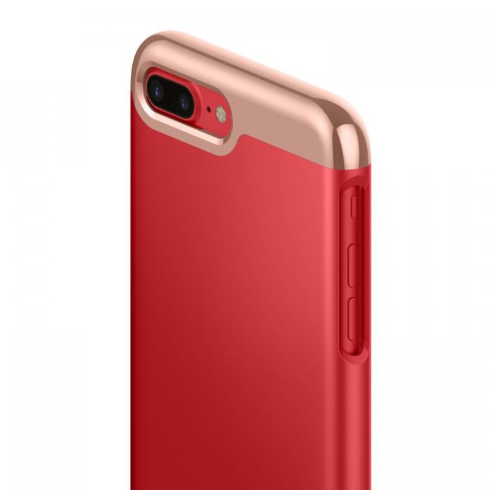 Caseology - Caseology Savoy Skal till Apple iPhone 7 Plus - Rd