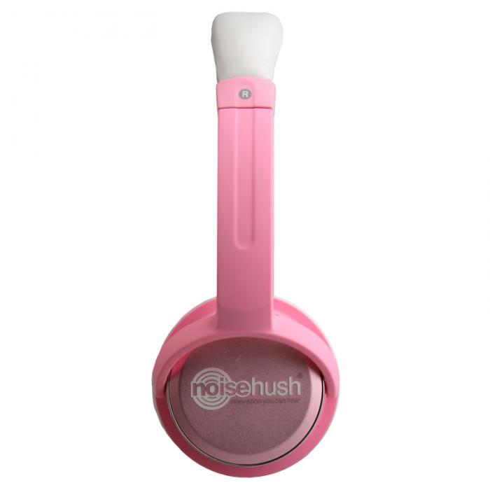 UTGATT4 - NoiseHush NX26 3.5mm Stereo Headphones with In-Line Mic - (Rosa)