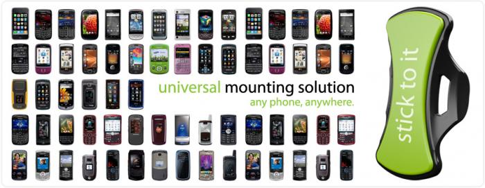 UTGATT4 - Clingo Universal Vent Mount - Passar alla mobiler med eller utan skal