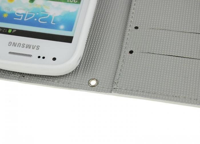 UTGATT5 - Plnboksfodral till Samsung Galaxy Trend - Pink Bow