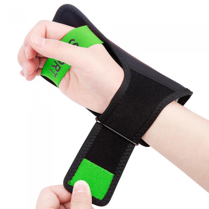 UTGATT5 - Baseus Universal Flexible Wristband upp till 5.8'' fr handleden - Svart/Grn