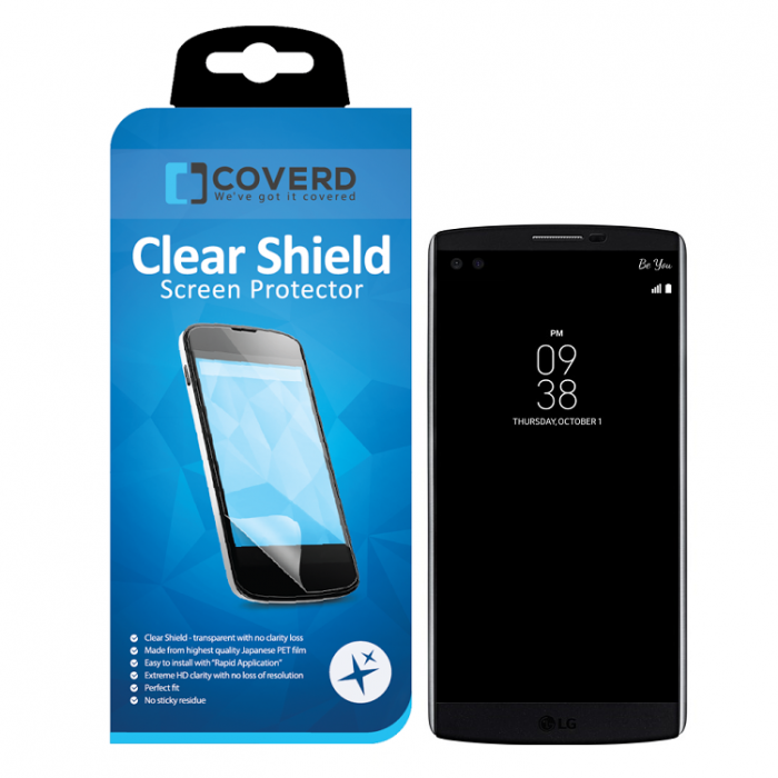 UTGATT5 - CoveredGear Clear Shield skrmskydd till LG V10