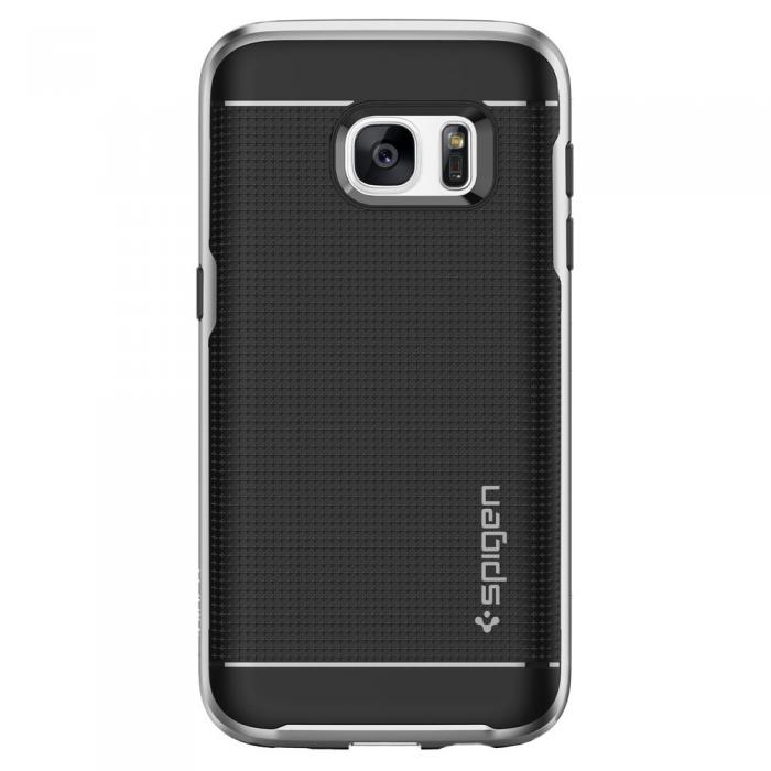 UTGATT5 - Spigen Neo Hybrid Skal till Samsung Galaxy S7 - Silver